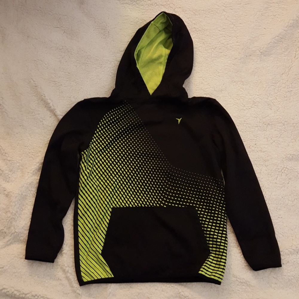 Old navy kids LS hooded sweatshirt, size XL 14/16